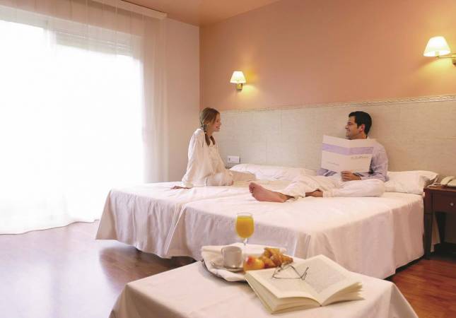 Relax y confort en Hotel Balneario de Sicilia. El entorno más romántico con nuestra oferta en Zaragoza